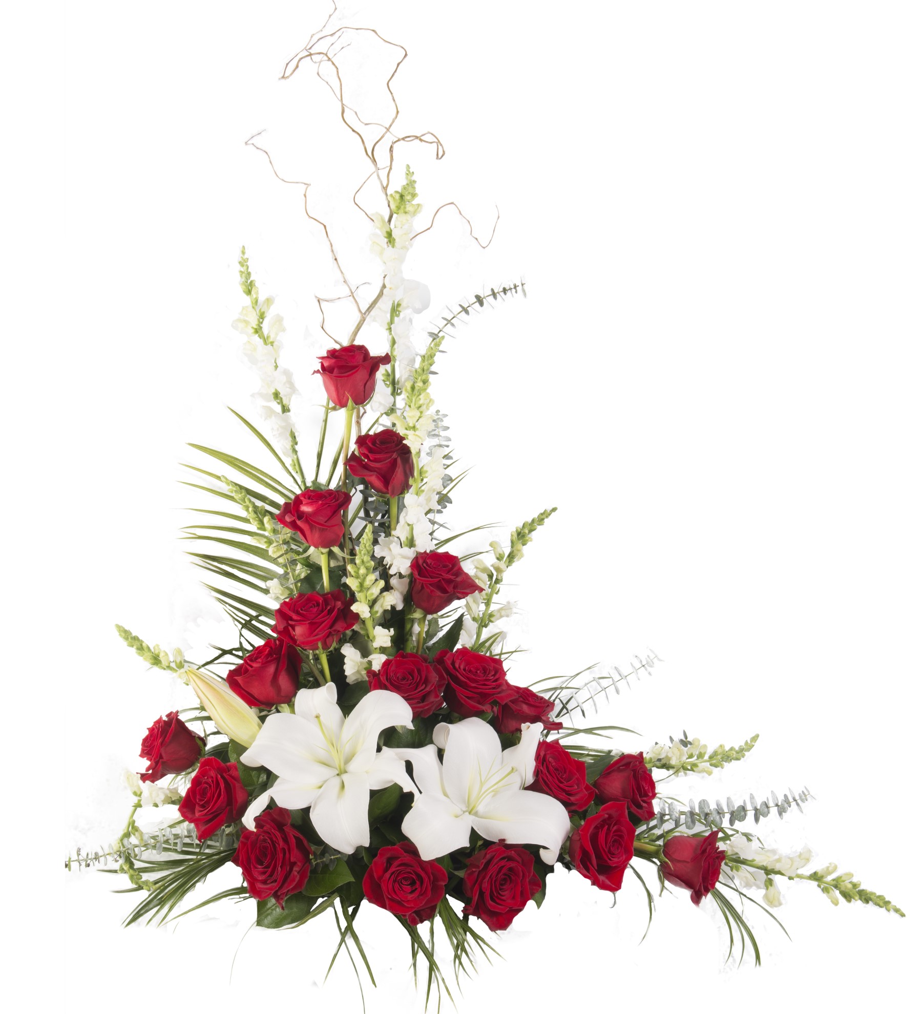 Rose Lily Arrangement - Bartz Viviano Flowers & Gifts